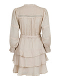 Ada S Voile Dress - Sand