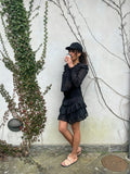 Aurika S Voile Blouse - Black