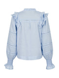 Aurika S Voile Blouse - Light Blue