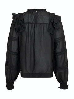 Simkie S Voile Blouse - Black