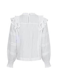 Simkie S Voile Blouse - White