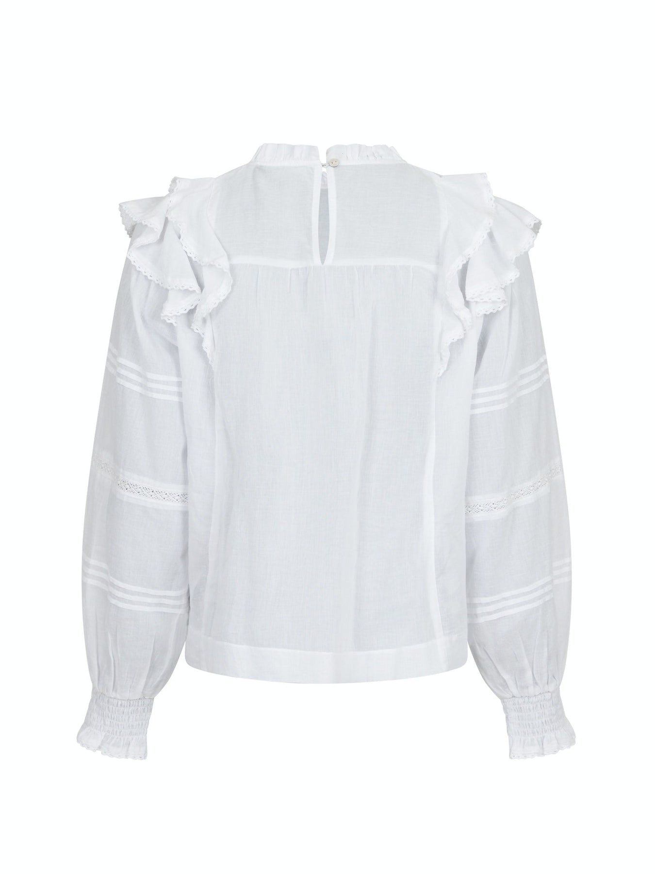 Simkie S Voile Blouse - White
