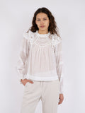Simkie S Voile Blouse - White