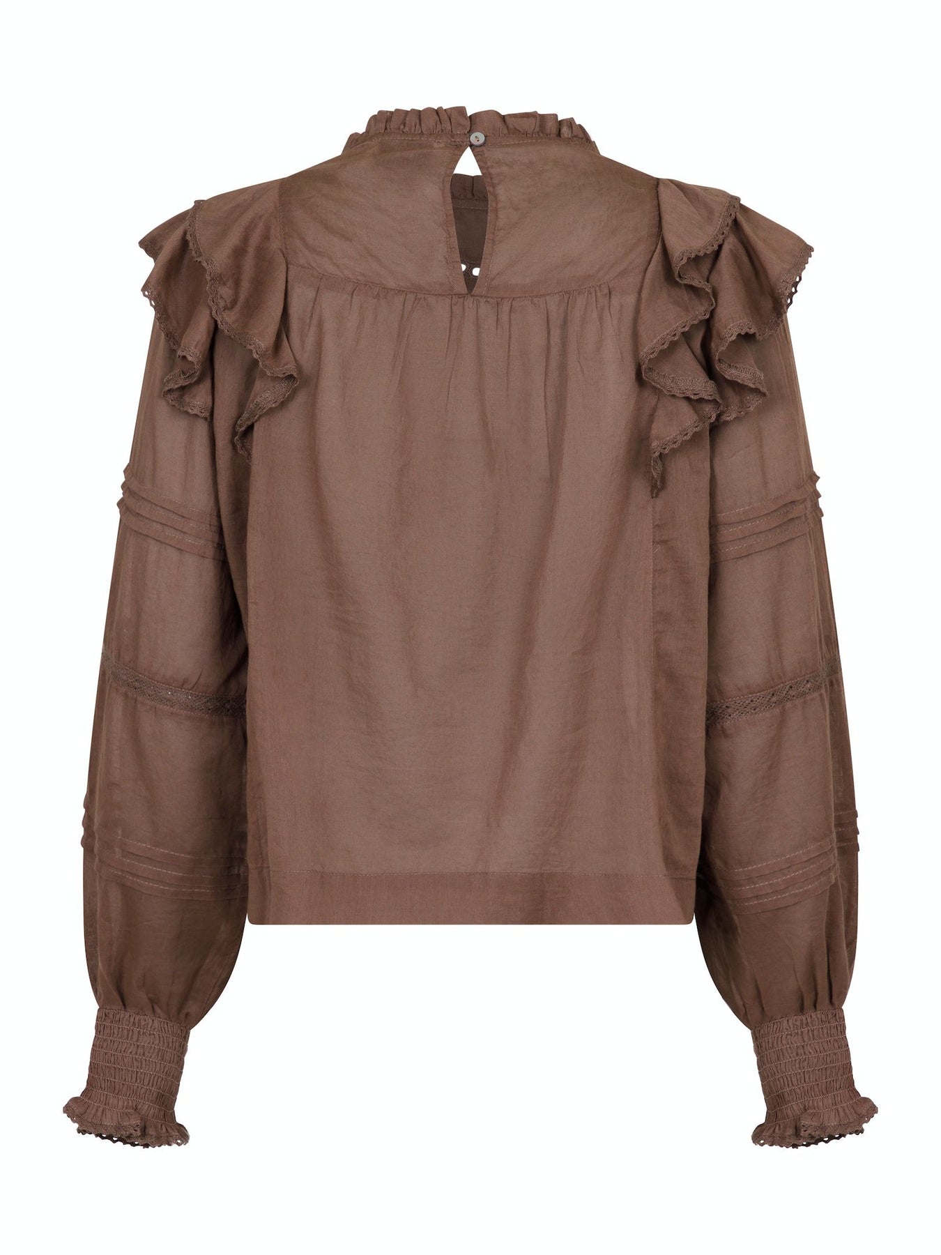 Simkie S Voile Blouse - Light Brown