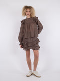 Simkie S Voile Blouse - Light Brown