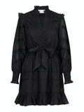 Salli S Voile Dress - Black