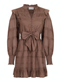 Salli S Voile Dress - Light Brown