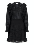 Neo Noir Harmoni S Voile Dress - Svart