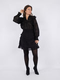 Neo Noir Harmoni S Voile Dress - Svart