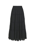 Neo Noir Felicia S Voile Skirt - Svart