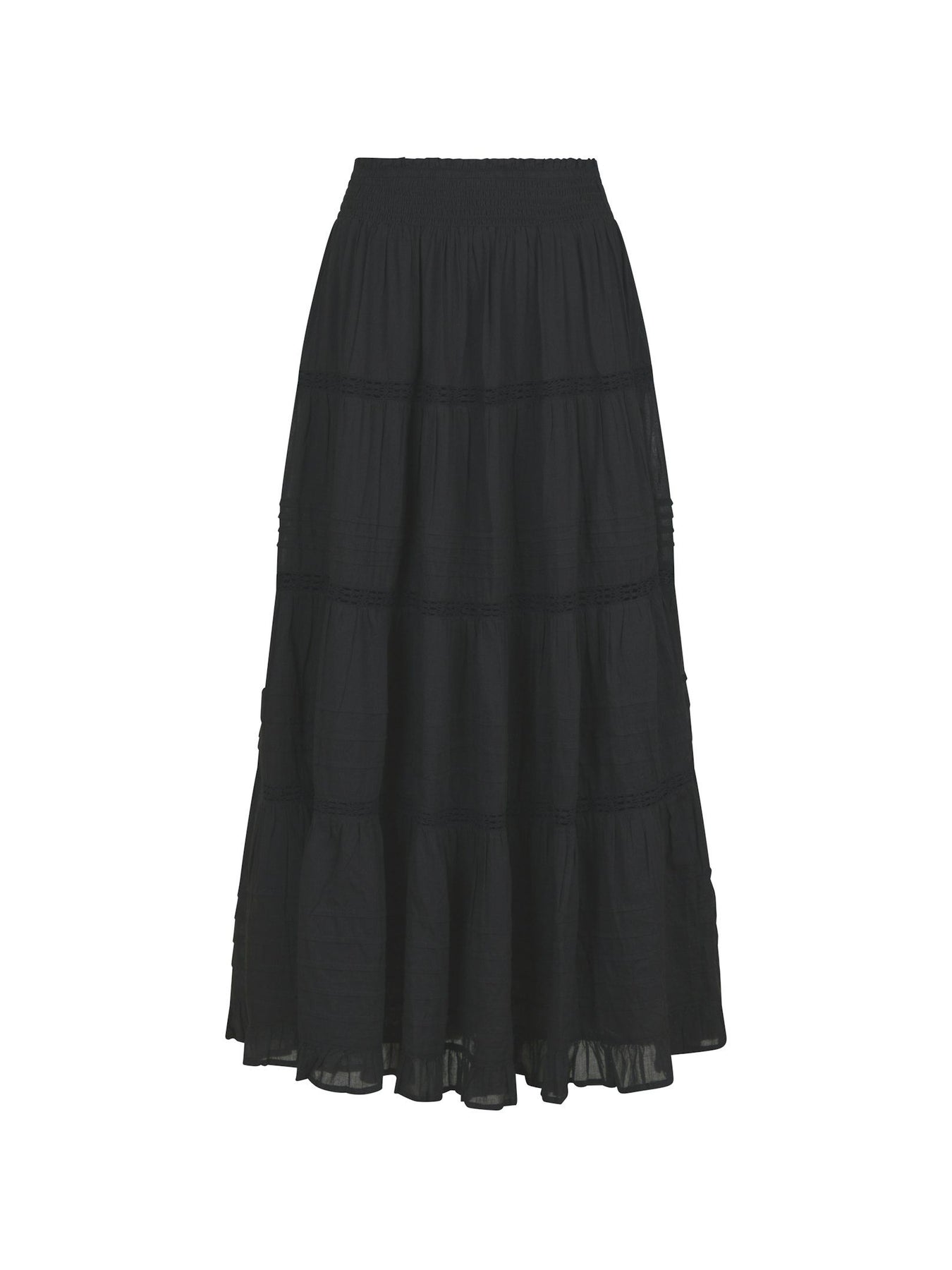 Neo Noir Felicia S Voile Skirt - Svart