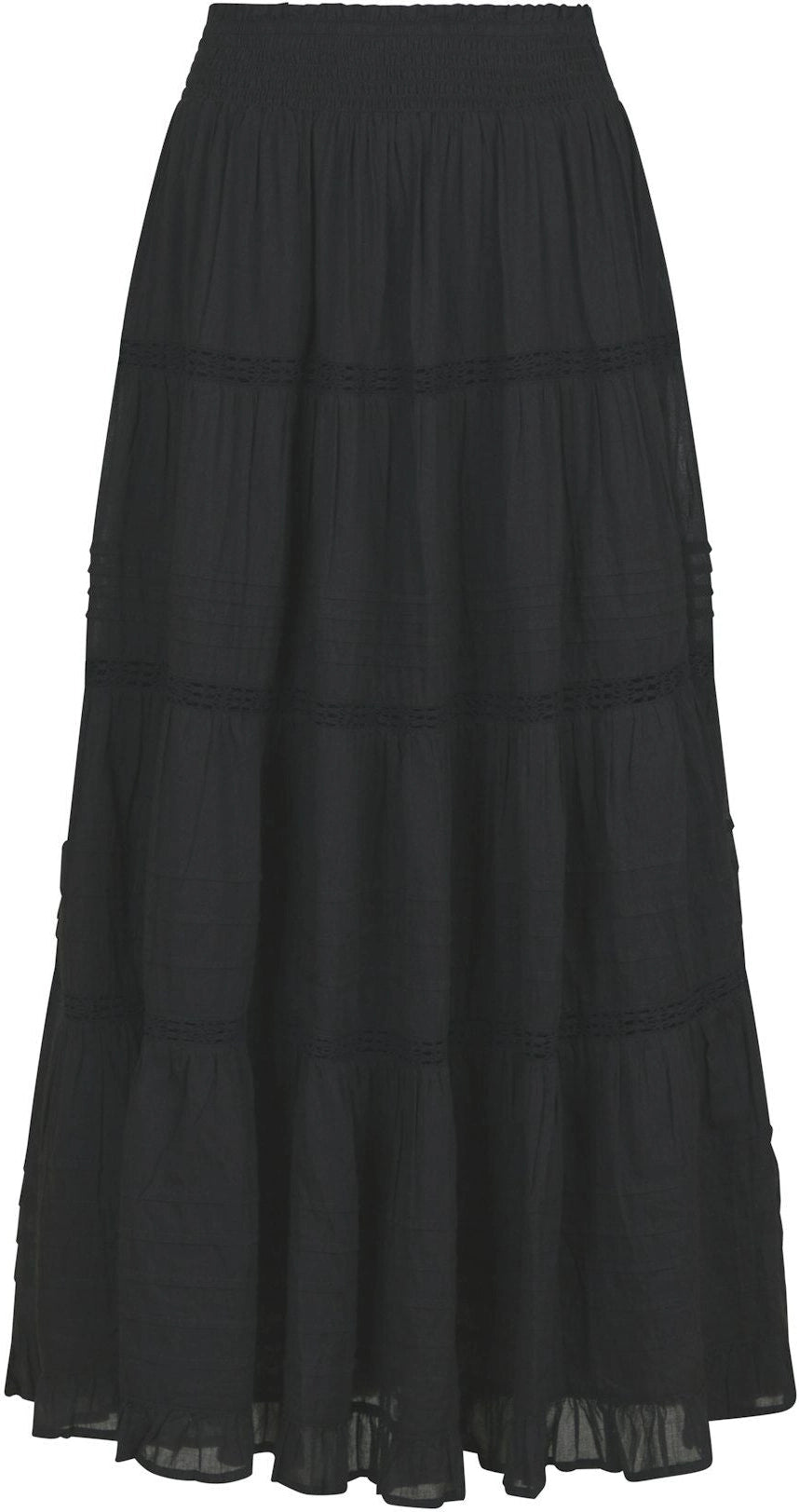 Felicia S Voile Skirt - Black