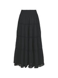 Neo Noir Felicia S Voile Skirt - Svart