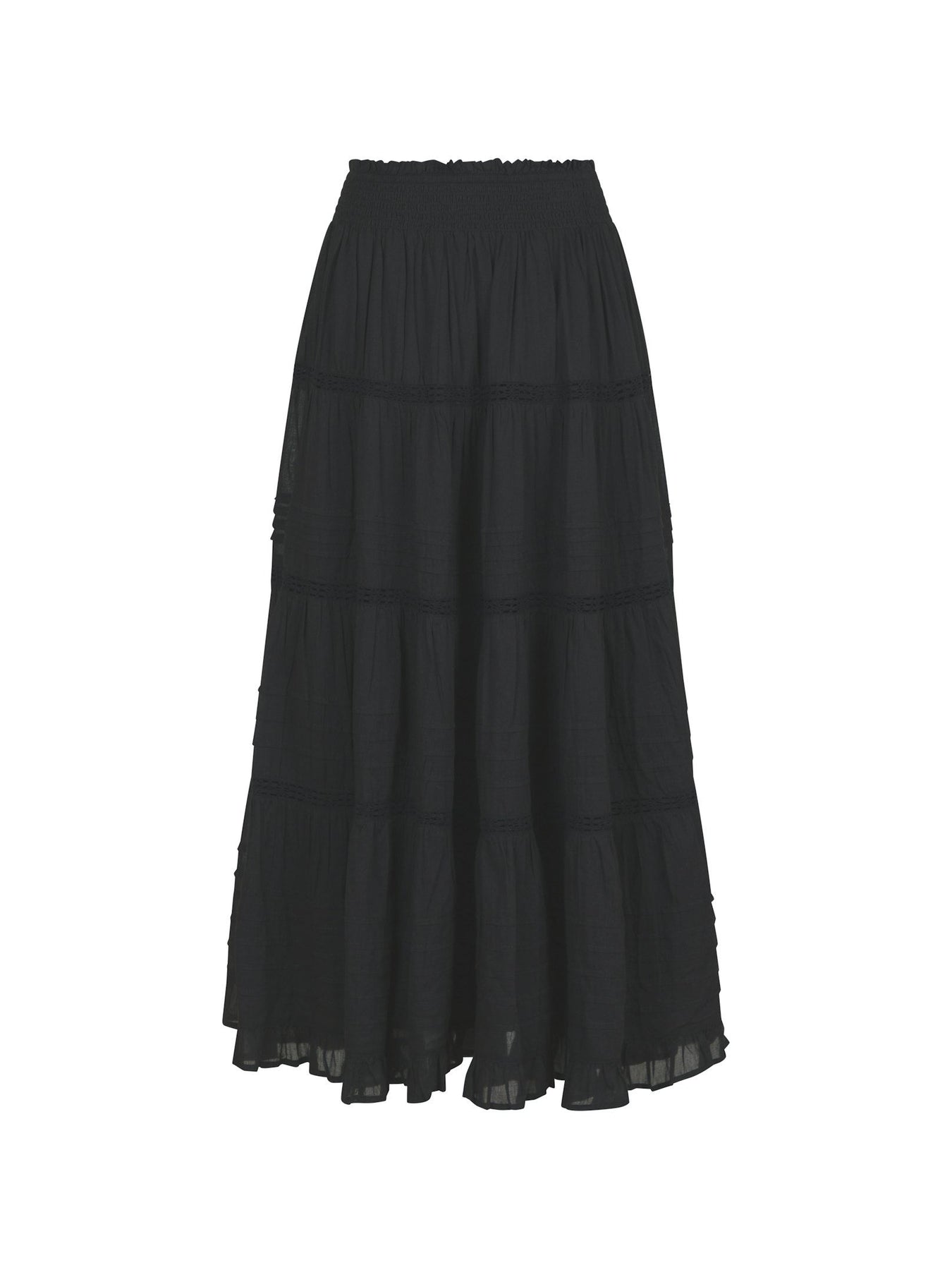 Neo Noir Felicia S Voile Skirt - Svart