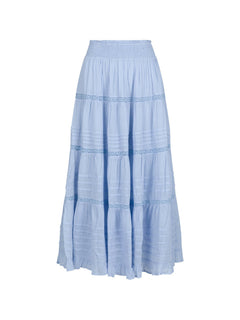 Felicia S Voile Skirt - Light Blue