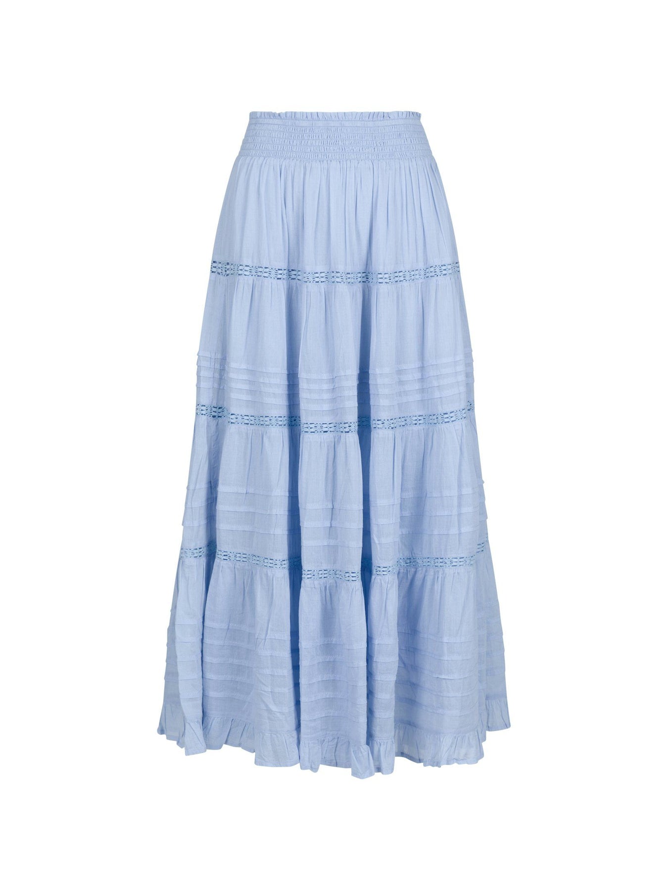 Felicia S Voile Skirt - Ljusblå