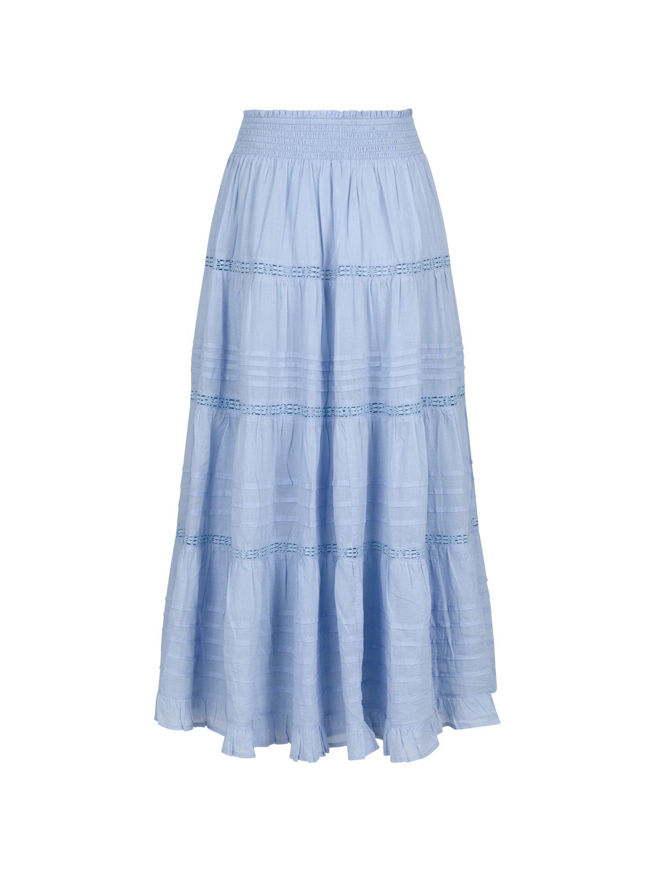 Felicia S Voile Skirt - Ljusblå