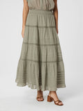 Felicia S Voile Skirt - Smoke Green
