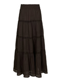 Neo Noir Felicia S Voile Skirt - Mörkbrun