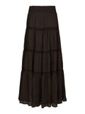 Neo Noir Felicia S Voile Skirt - Mörkbrun