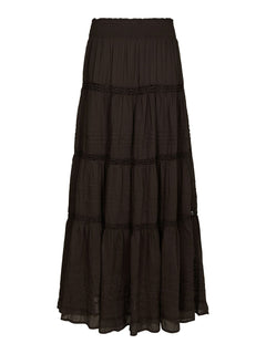 Felicia S Voile Skirt - Dark Brown