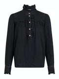 Justine Denim Shirt - Black