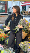 Justine Denim Shirt - Black