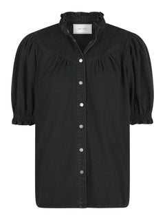 Avalon Denim Shirt - Black