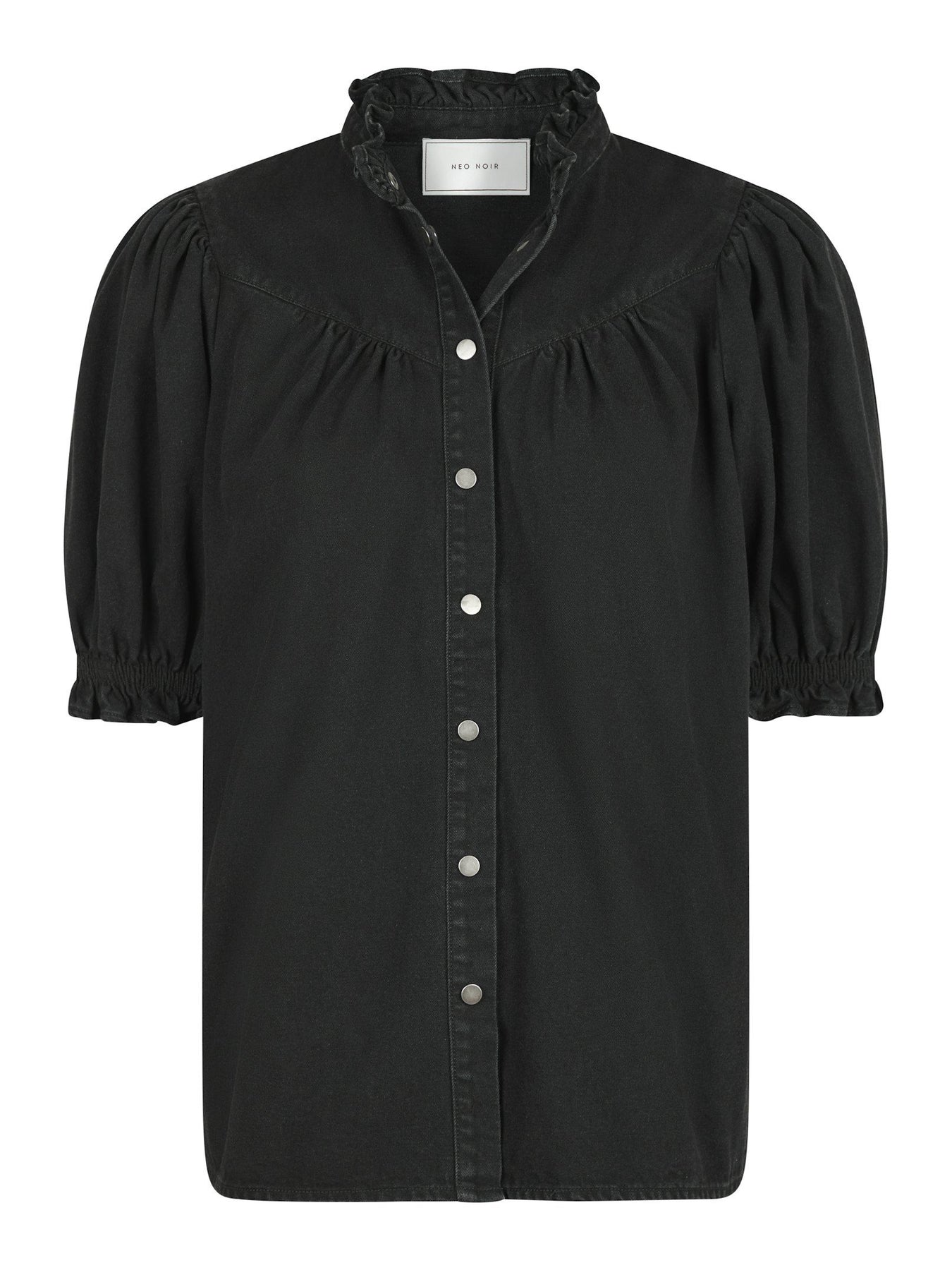 Avalon Denim Shirt - Black