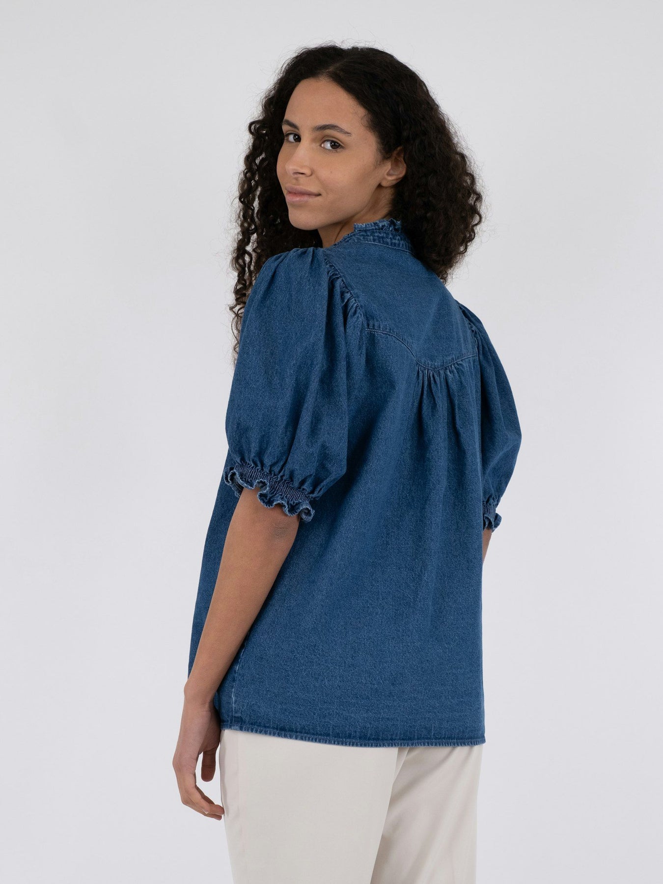 Avalon Denim Shirt - Blue
