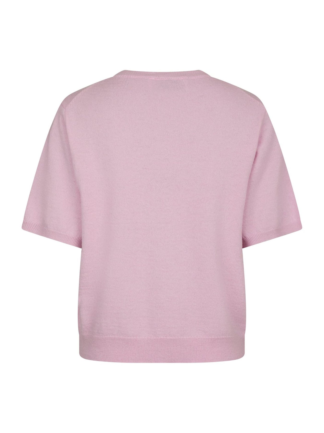 Missy Knit Tee - Ljusrosa