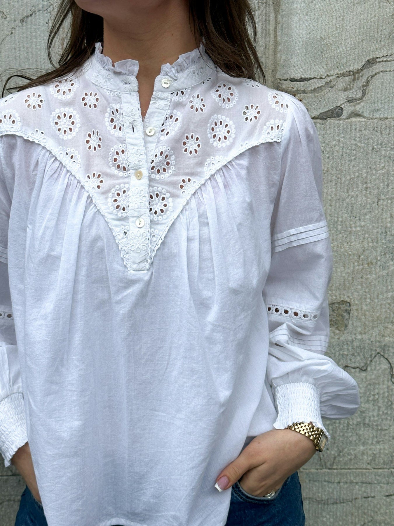 Emily Blouse - White