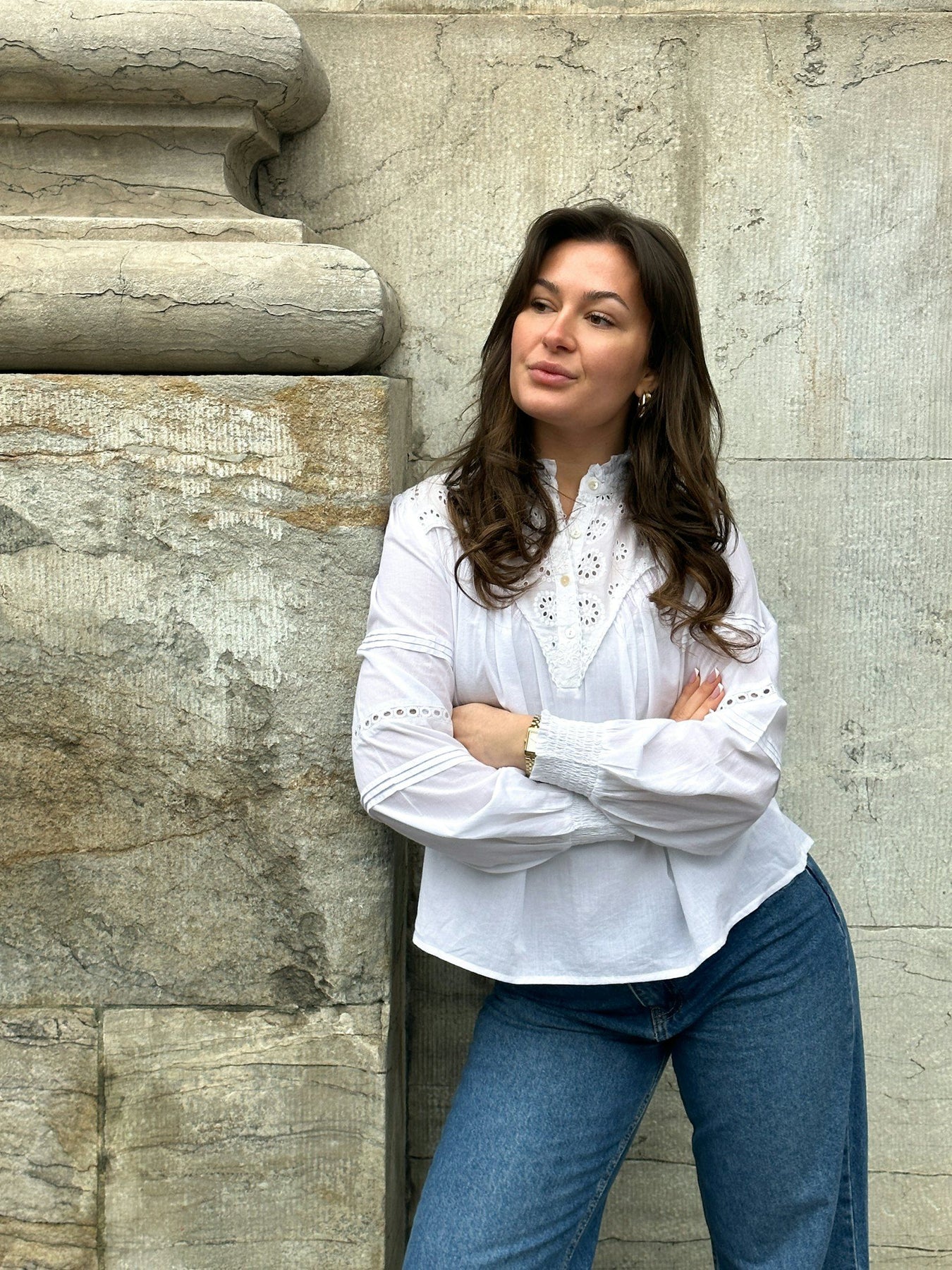 Emily Blouse - White