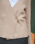 Marie Louise Knit Cardigan - Sand Melange