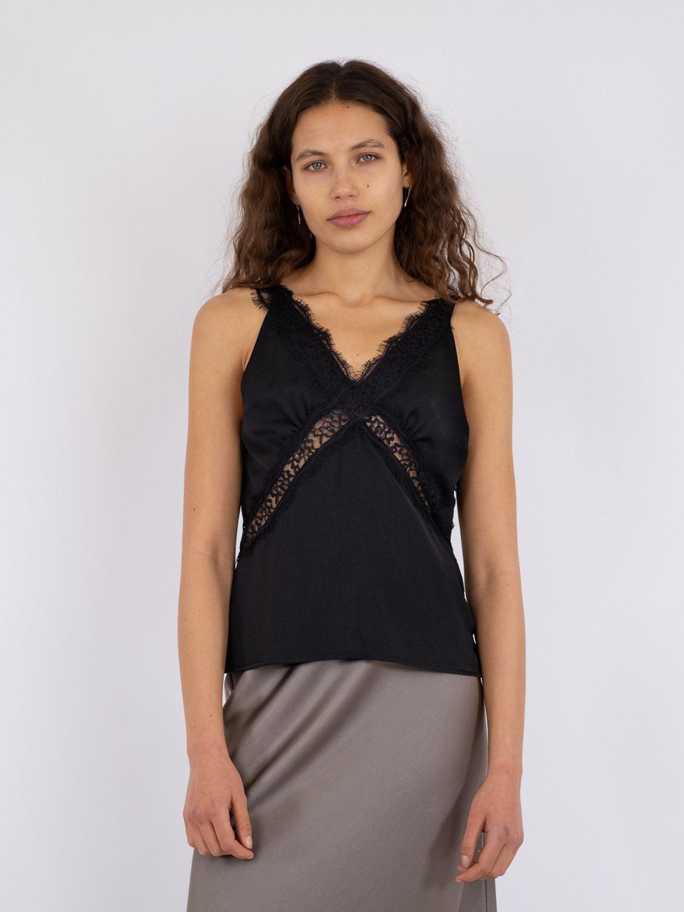 Vixen Lace Top - Black