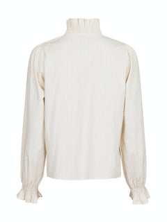 Brielle Single Stripe Blouse - Sand