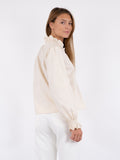 Brielle Single Stripe Blouse - Sand