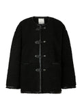 Fanny Teddy Jacket - Black