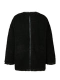 Fanny Teddy Jacket - Black