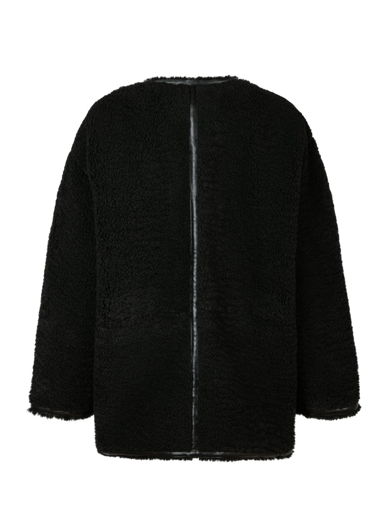 Fanny Teddy Jacket - Black