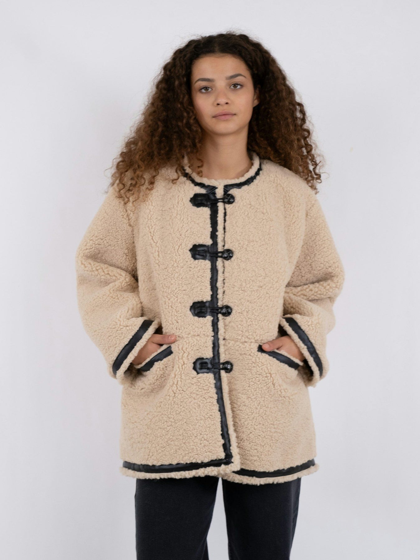Fanny Teddy Jacket - Camel