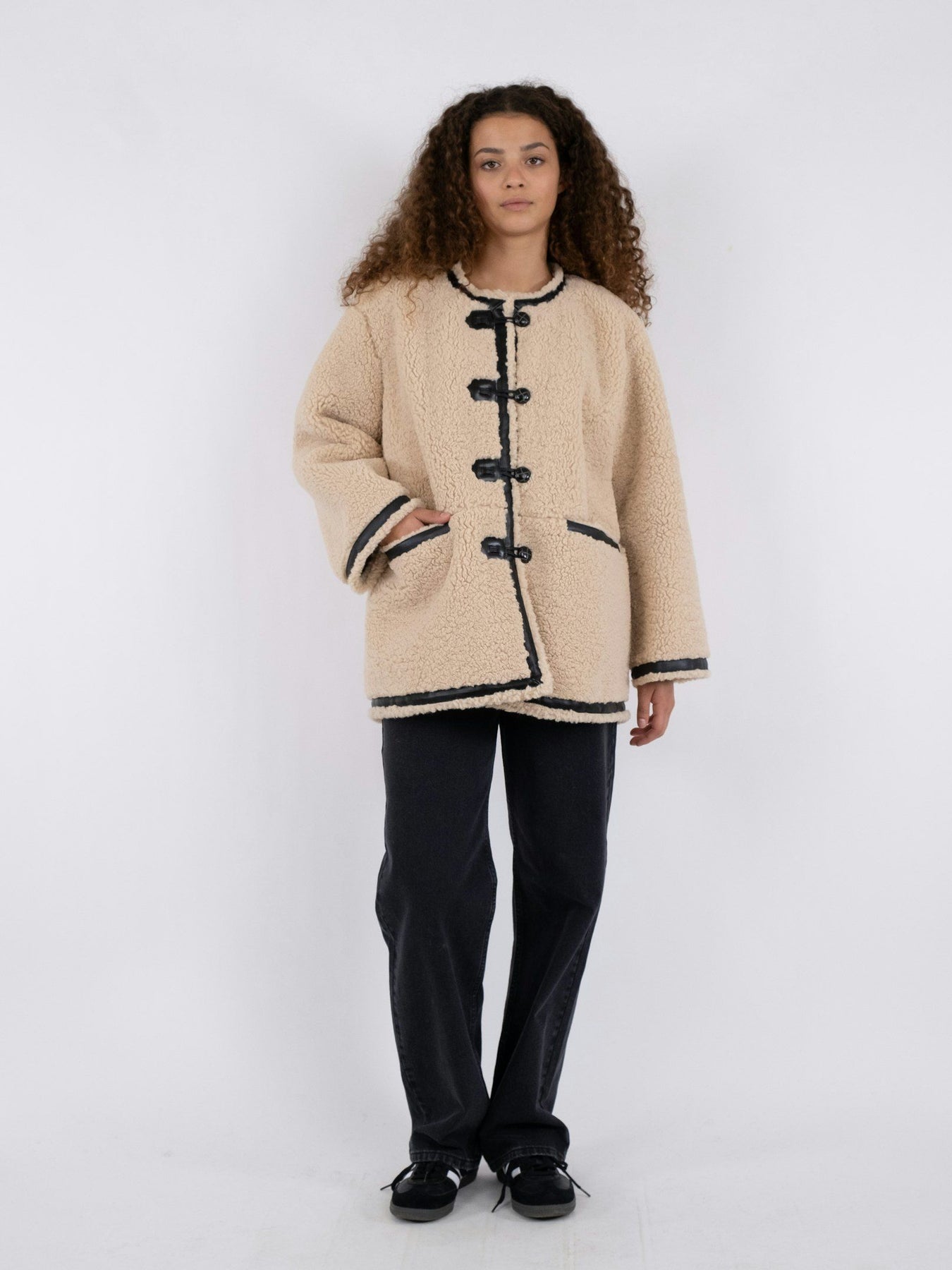 Fanny Teddy Jacket - Camel