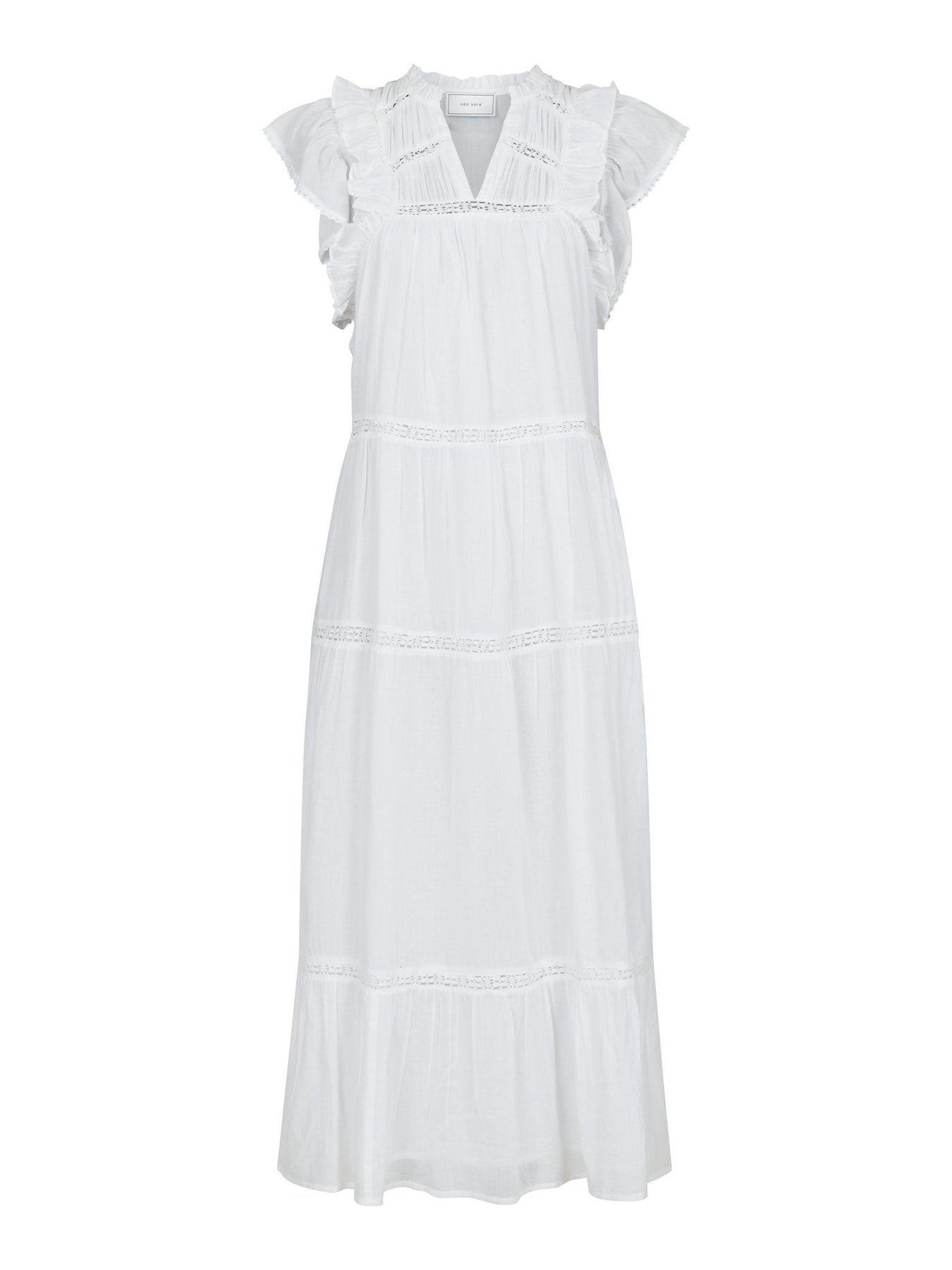 Ankita S Voile Dress - White