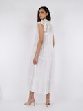 Ankita S Voile Dress - White