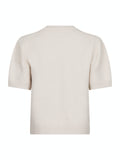 Missy Heavy Knit Tee - Ivory