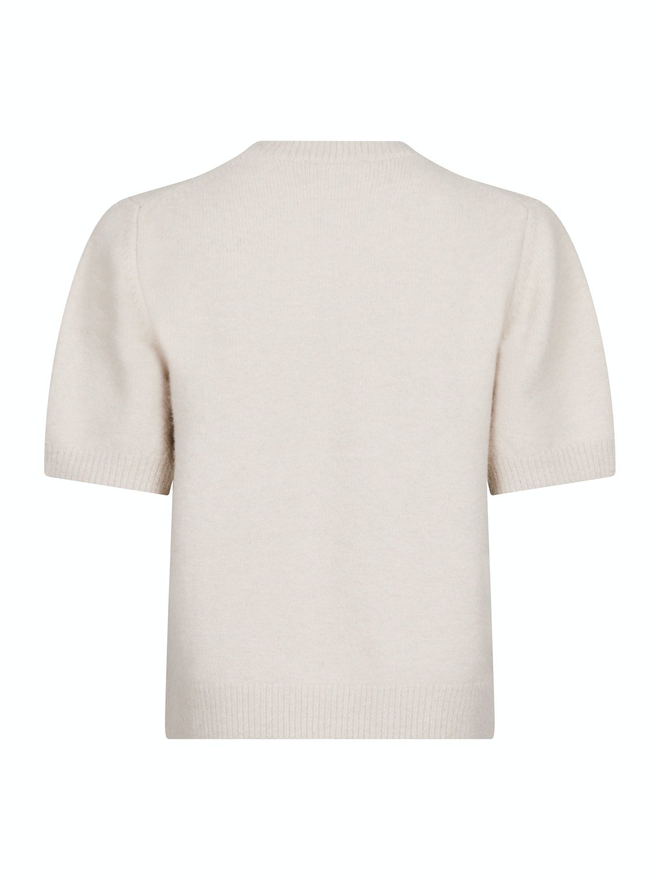 Missy Heavy Knit Tee - Ivory