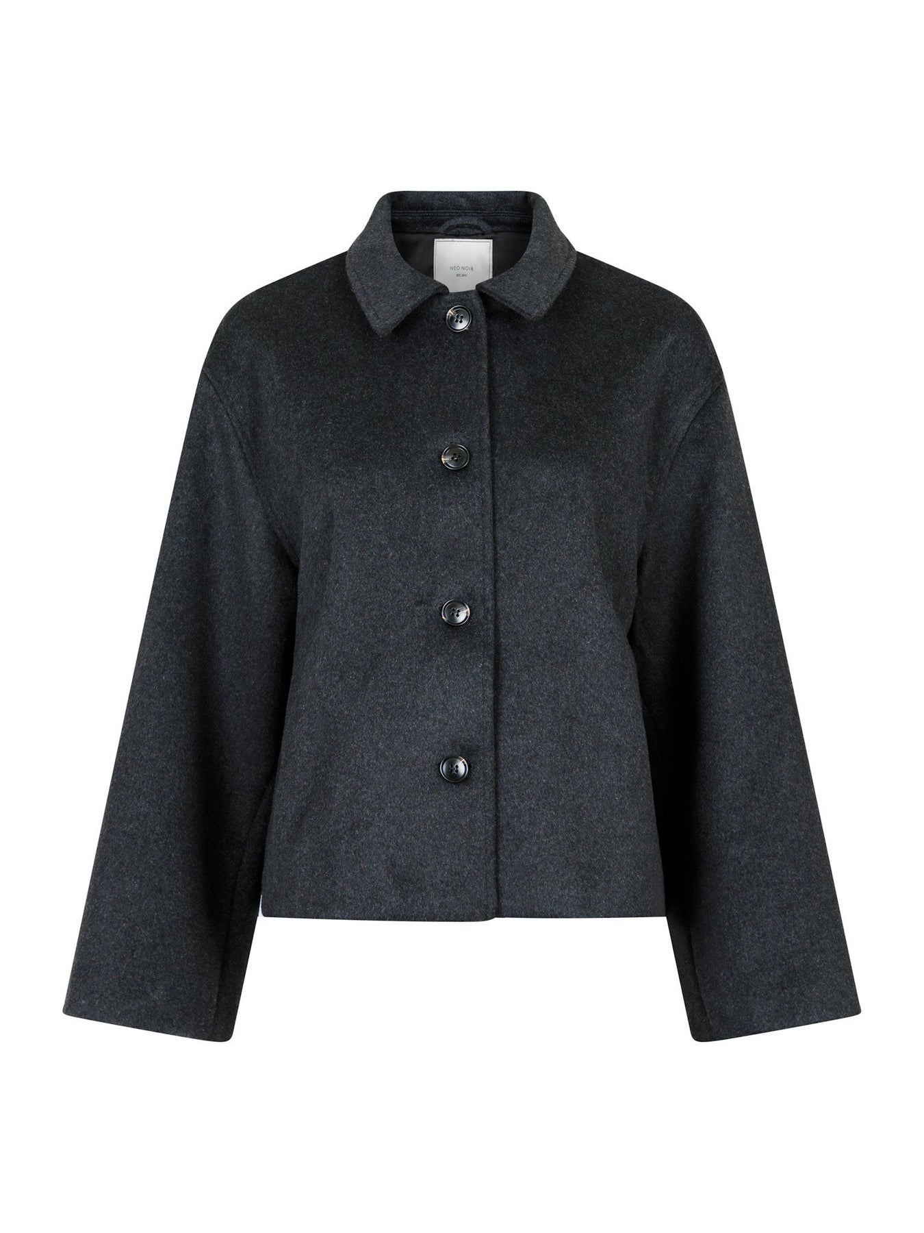 Hamra Wool Jacket - Antracit