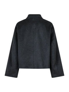 Hamra Wool Jacket - Antracit