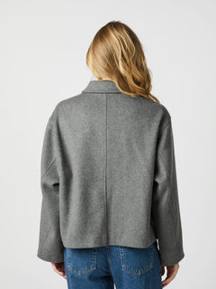 Hamra Wool Jacket - Grey Melange