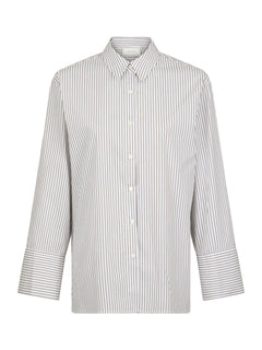 Dita Stripe Shirt - Brown